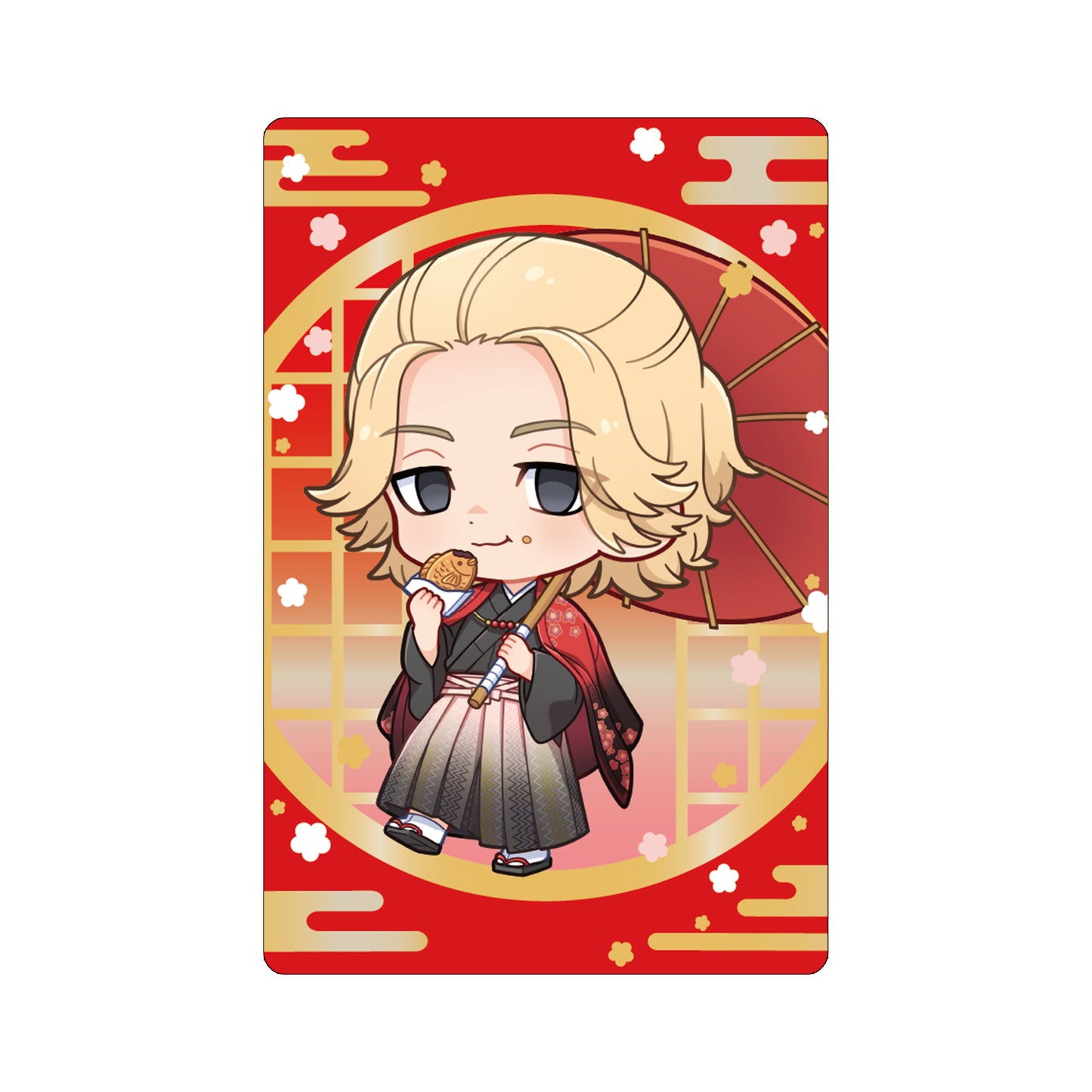 《東京卍復仇者》和服Ver. Q版帶相卡證件套-佐野萬次郎