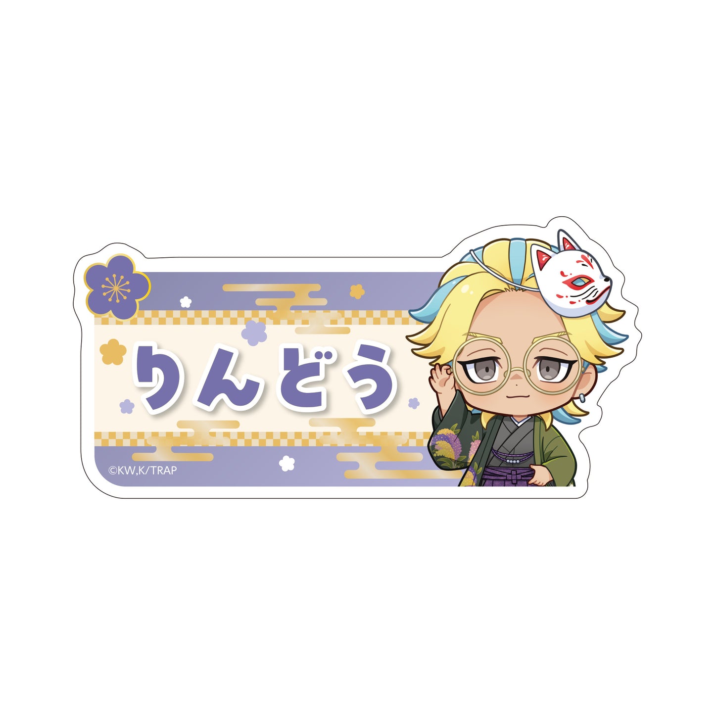 《東京卍復仇者》和服Ver. Q版名字徽章盲盒BOX