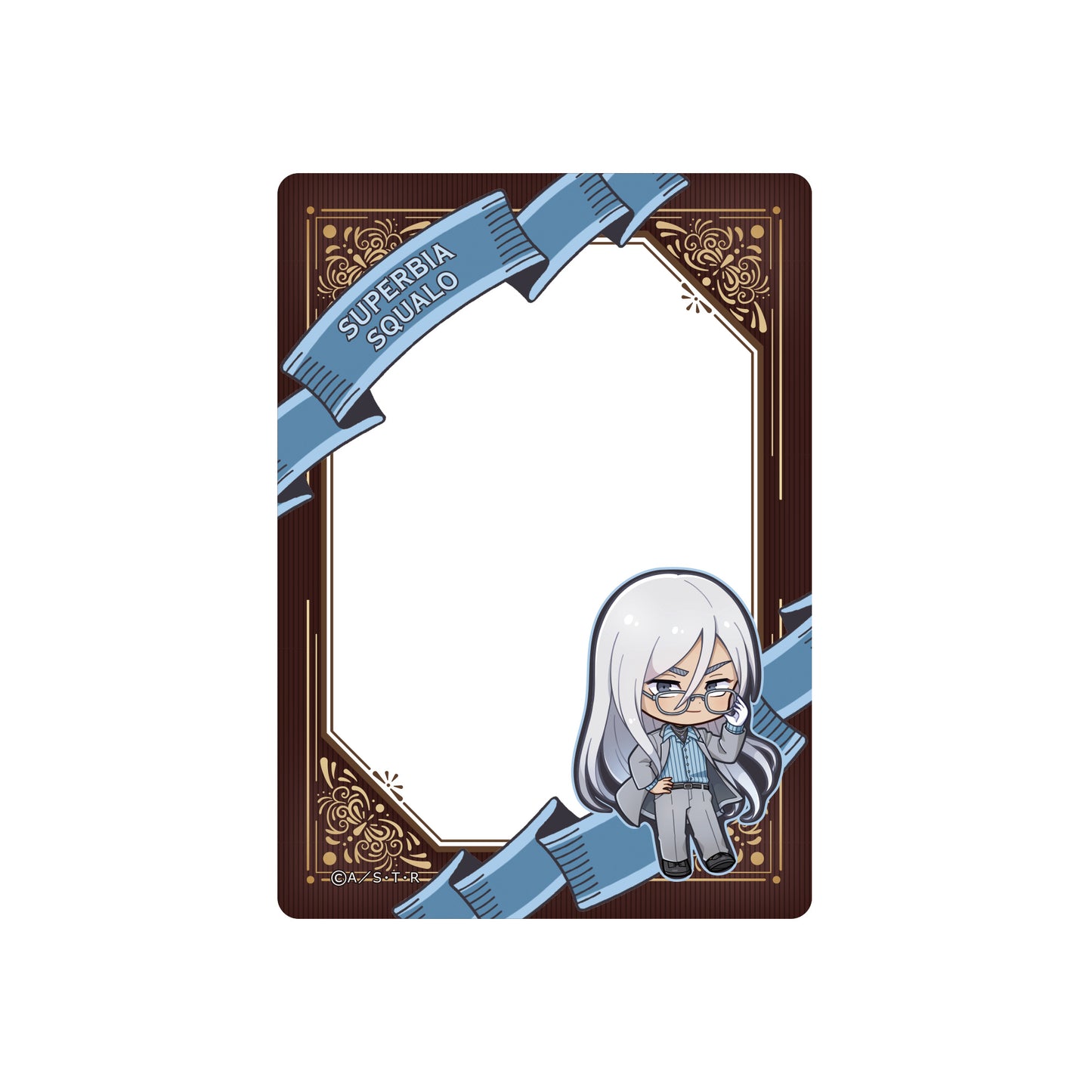 《家庭教師HITMAN REBORN!》西裝椅子Ver. 硬卡套套裝-史庫瓦羅