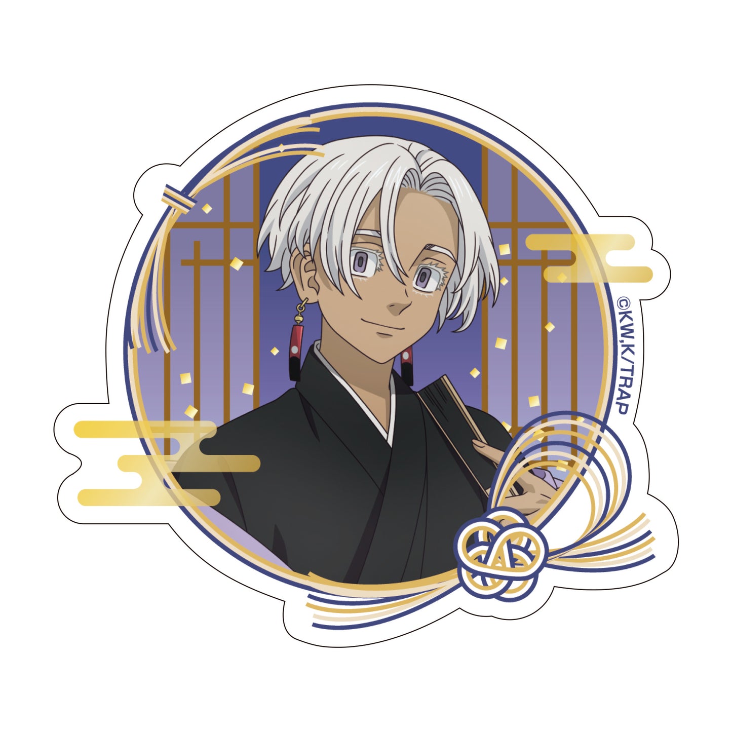 《東京卍復仇者》和服Ver. 貼紙-黑川伊佐那