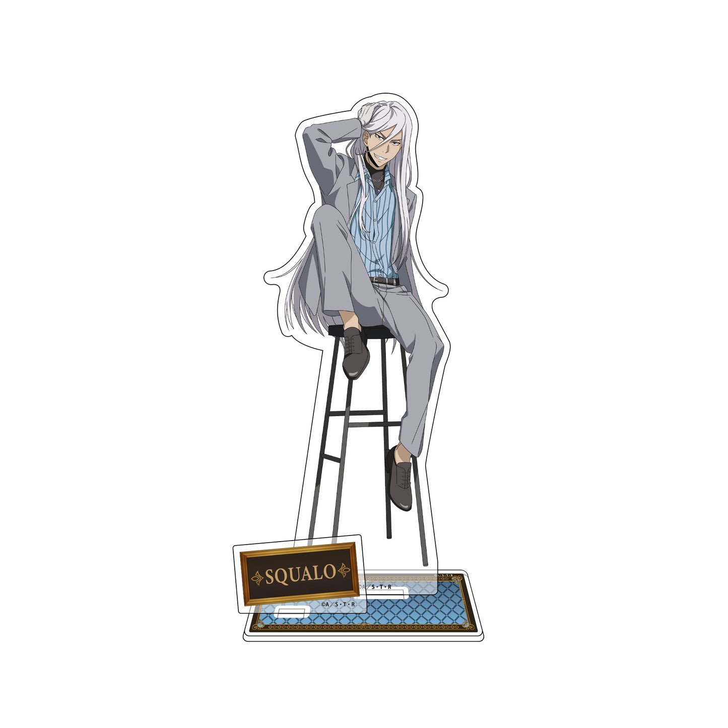 《家庭教師HITMAN REBORN!》椅子Ver. BIG壓克力立牌-史庫瓦羅