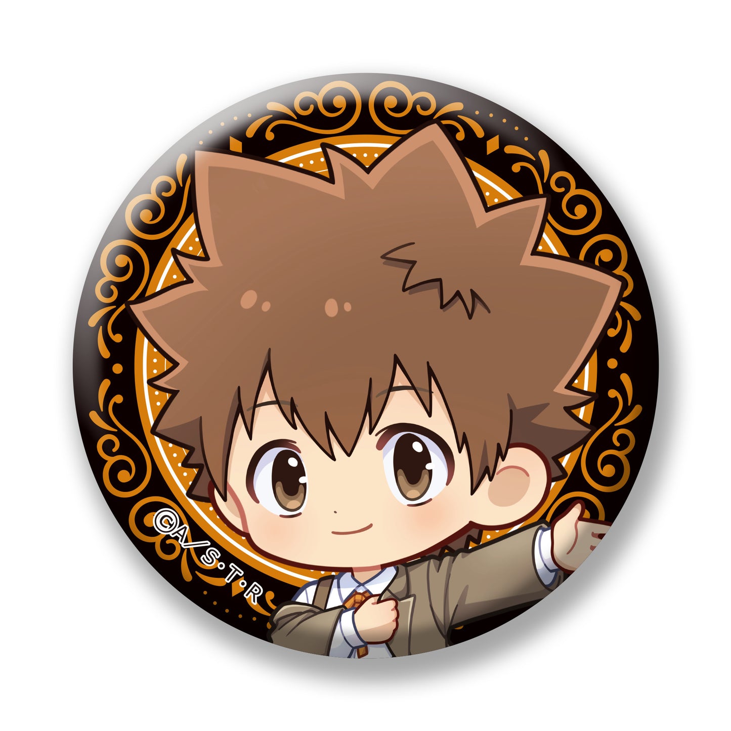 《家庭教師HITMAN REBORN!》西裝Ver. Q版徽章盲盒BOX