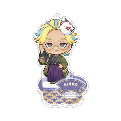 《東京卍復仇者》和服Ver. Q版帶底座壓克力鑰匙圈-灰谷龍膽