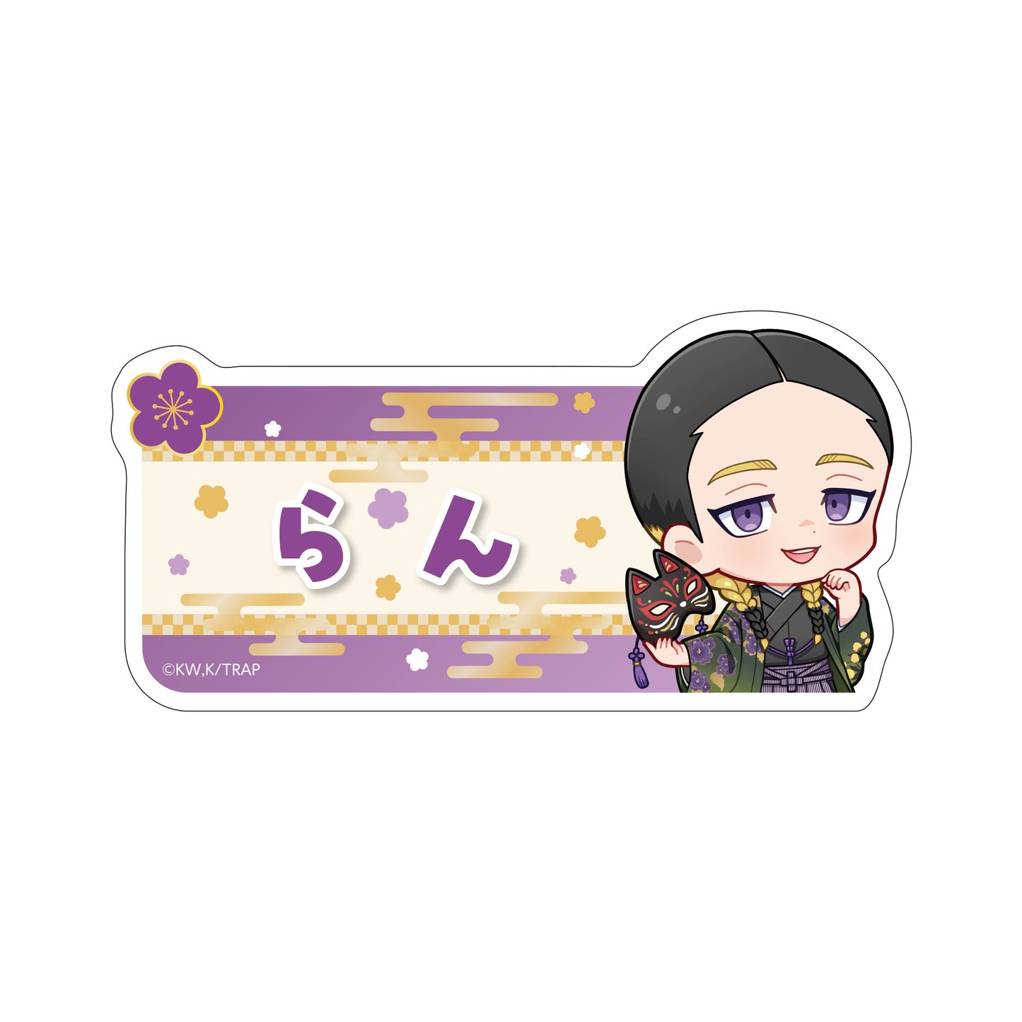 《東京卍復仇者》和服Ver. Q版名字徽章盲盒BOX