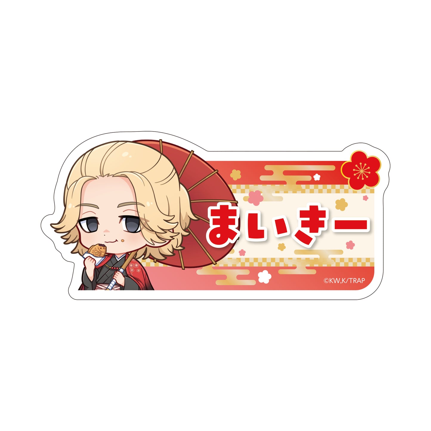 《東京卍復仇者》和服Ver. Q版名字徽章盲盒BOX