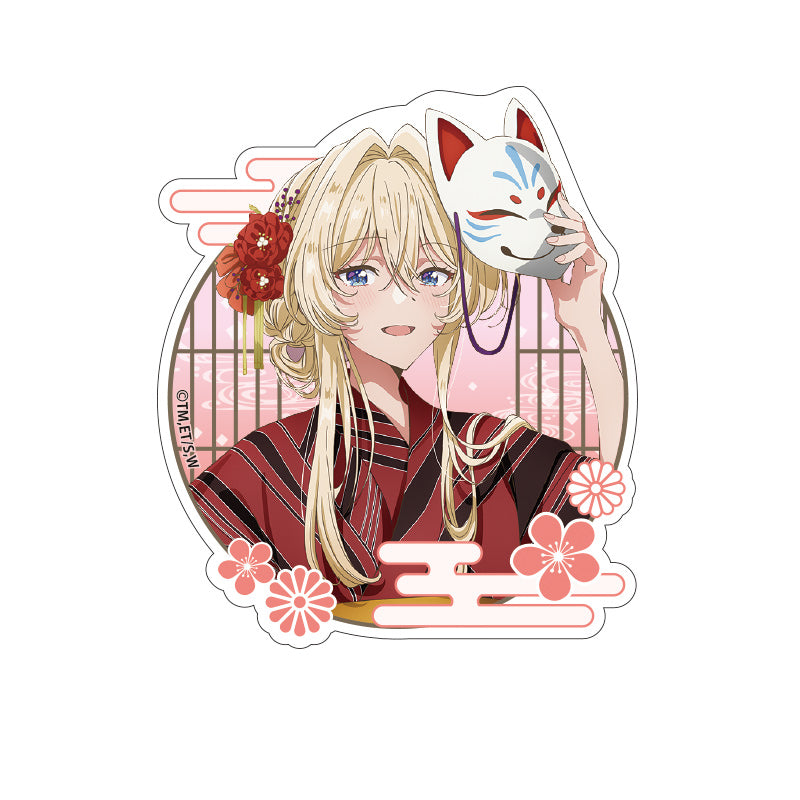 《我們不可能成為戀人！絕對不行。(※似乎可行？)》浴衣Ver. 貼紙-王塚真唯