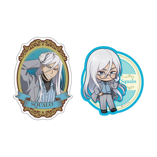 《家庭教師HITMAN REBORN!》椅子Ver. 貼紙套裝-史庫瓦羅