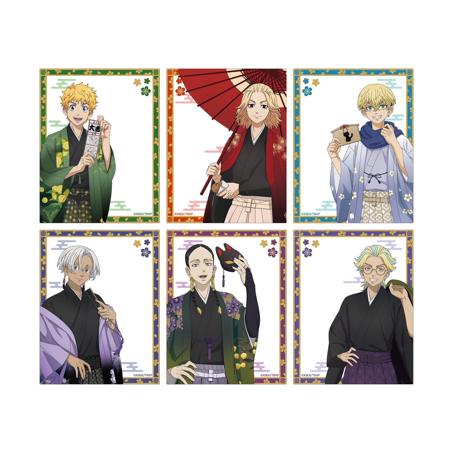 《東京卍復仇者》和服Ver. 壓克力透卡盲盒BOX