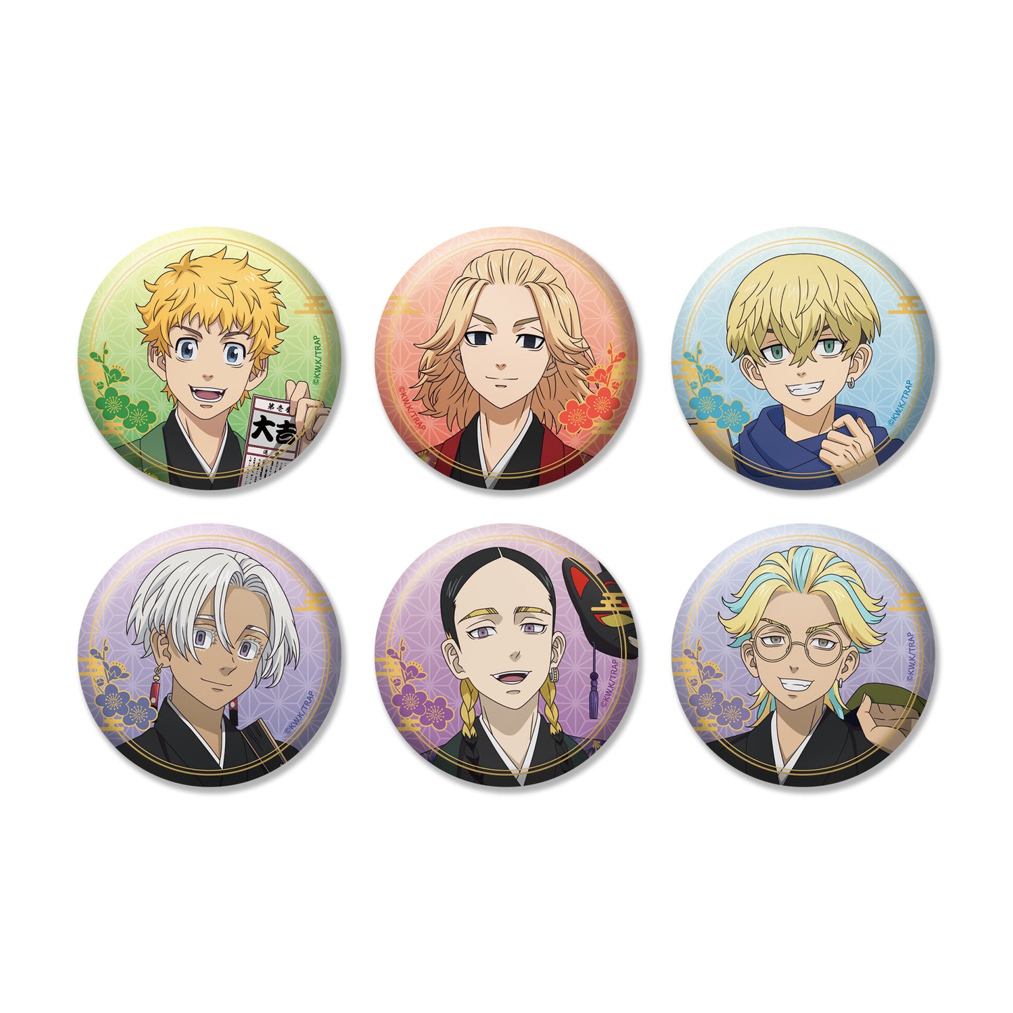 《東京卍復仇者》和服Ver. 燙金徽章盲盒BOX