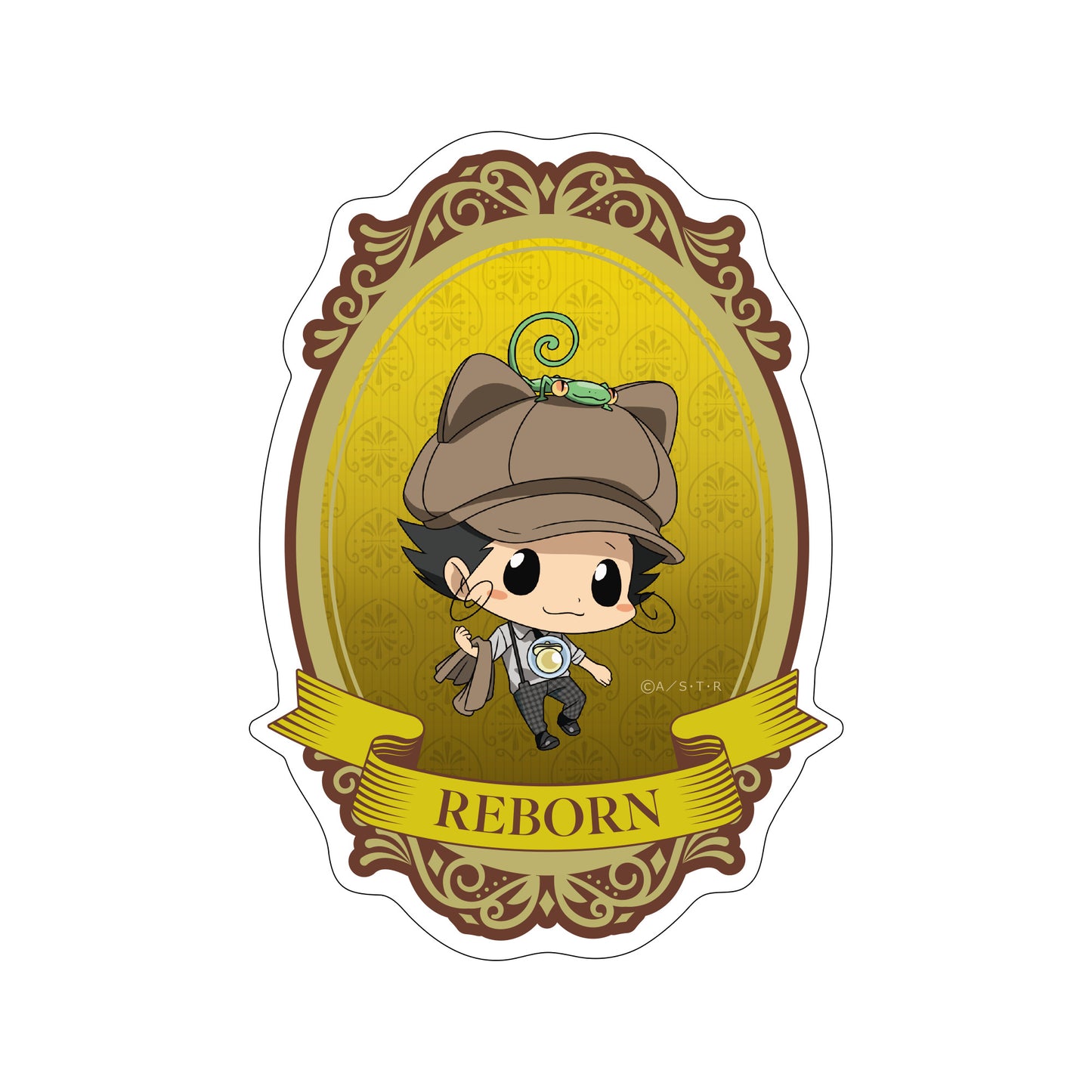 《家庭教師HITMAN REBORN!》椅子Ver. 貼紙套裝-REBORN