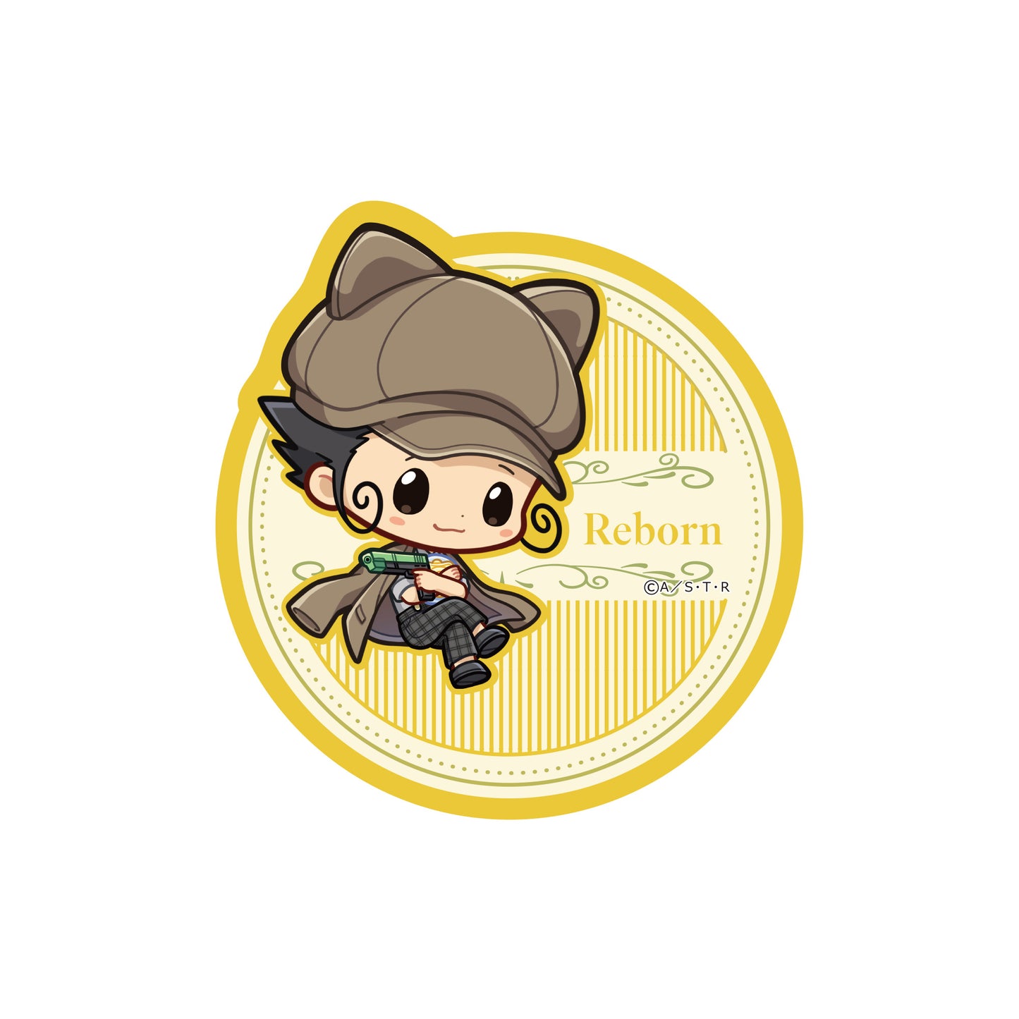 《家庭教師HITMAN REBORN!》椅子Ver. 貼紙套裝-REBORN