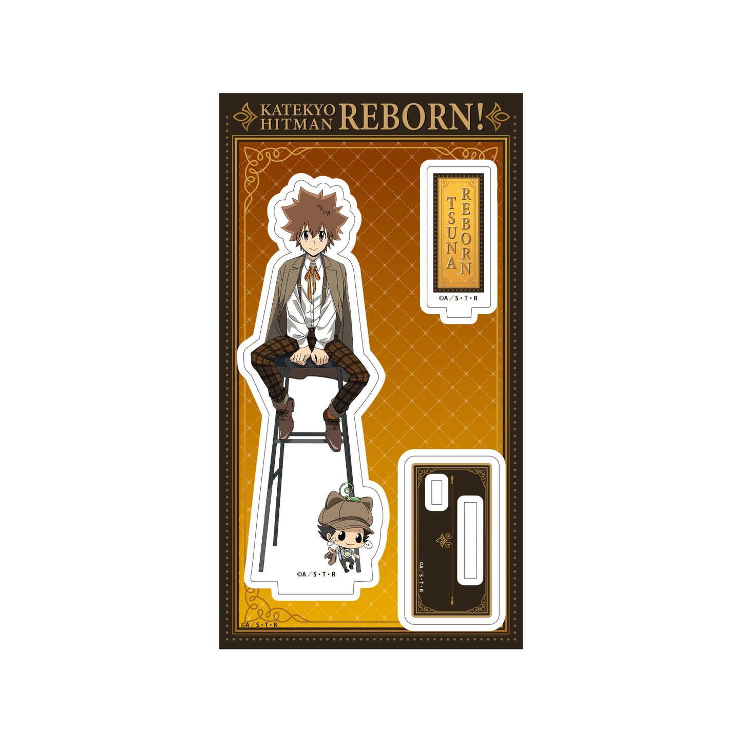 《家庭教師HITMAN REBORN!》椅子Ver. 壓克力立牌-REBORN&澤田綱吉