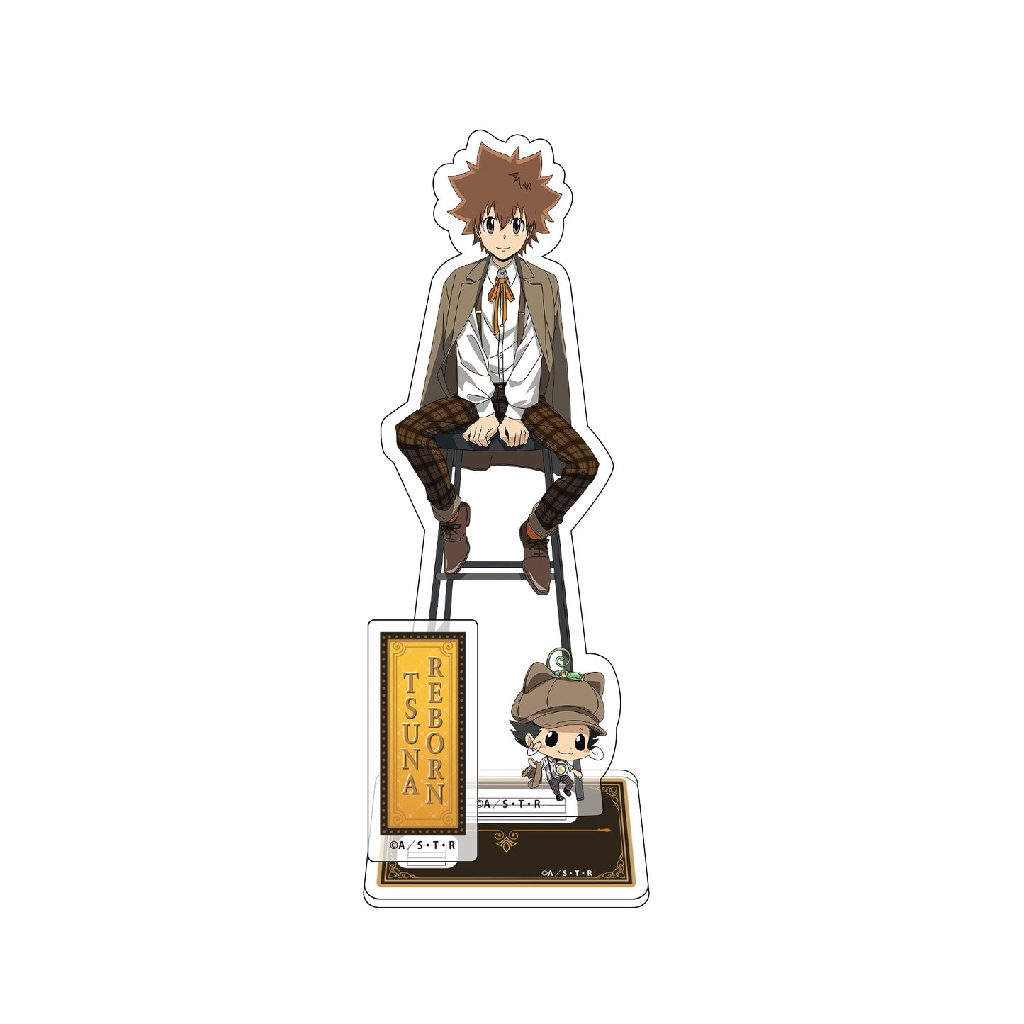 《家庭教師HITMAN REBORN!》椅子Ver. 壓克力立牌-REBORN&澤田綱吉