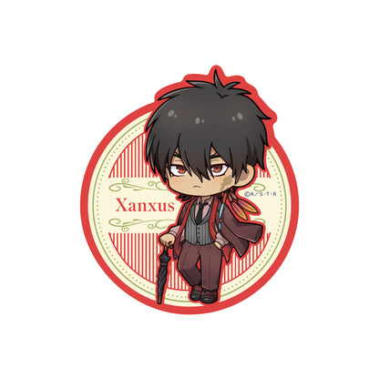 《家庭教師HITMAN REBORN!》椅子Ver. 貼紙套裝-XANXUS