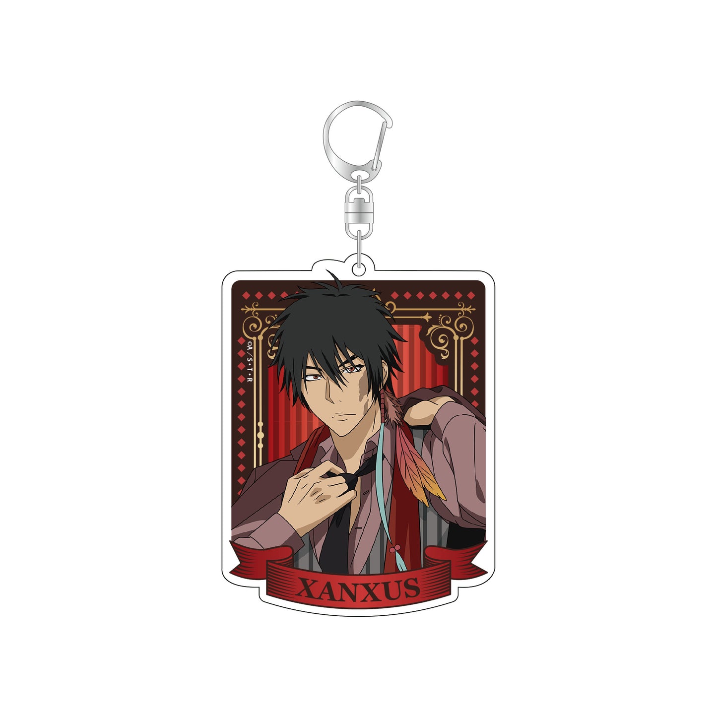 《家庭教師HITMAN REBORN!》椅子Ver. 壓克力鑰匙圈-XANXUS