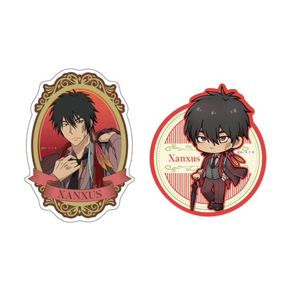 《家庭教師HITMAN REBORN!》椅子Ver. 貼紙套裝-XANXUS