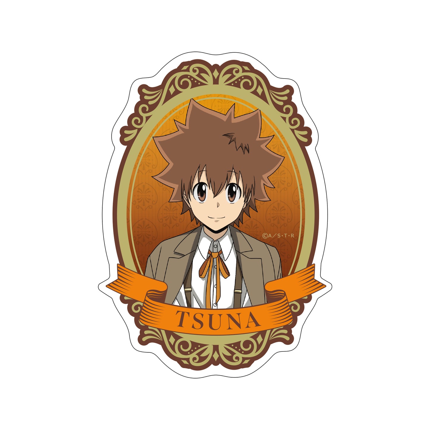 《家庭教師HITMAN REBORN!》椅子Ver. 貼紙套裝-澤田綱吉