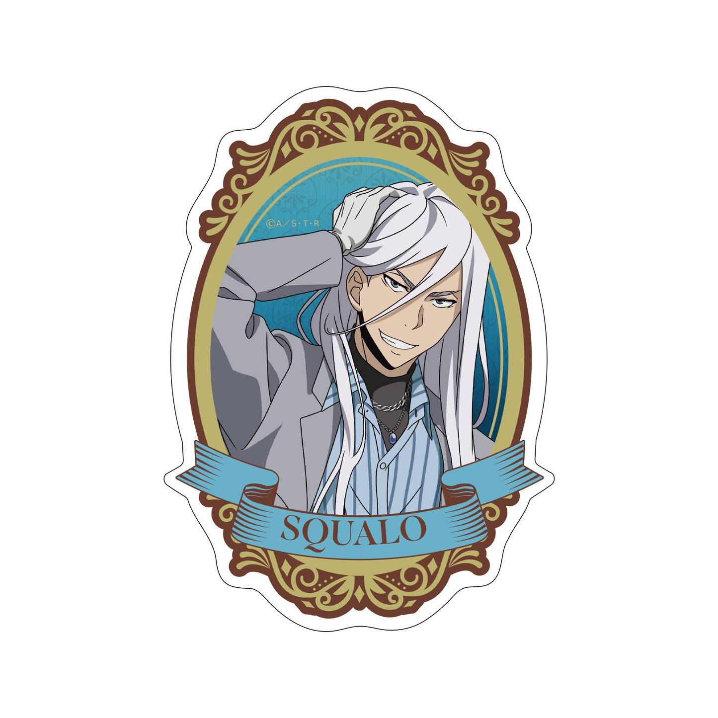 《家庭教師HITMAN REBORN!》椅子Ver. 貼紙套裝-史庫瓦羅