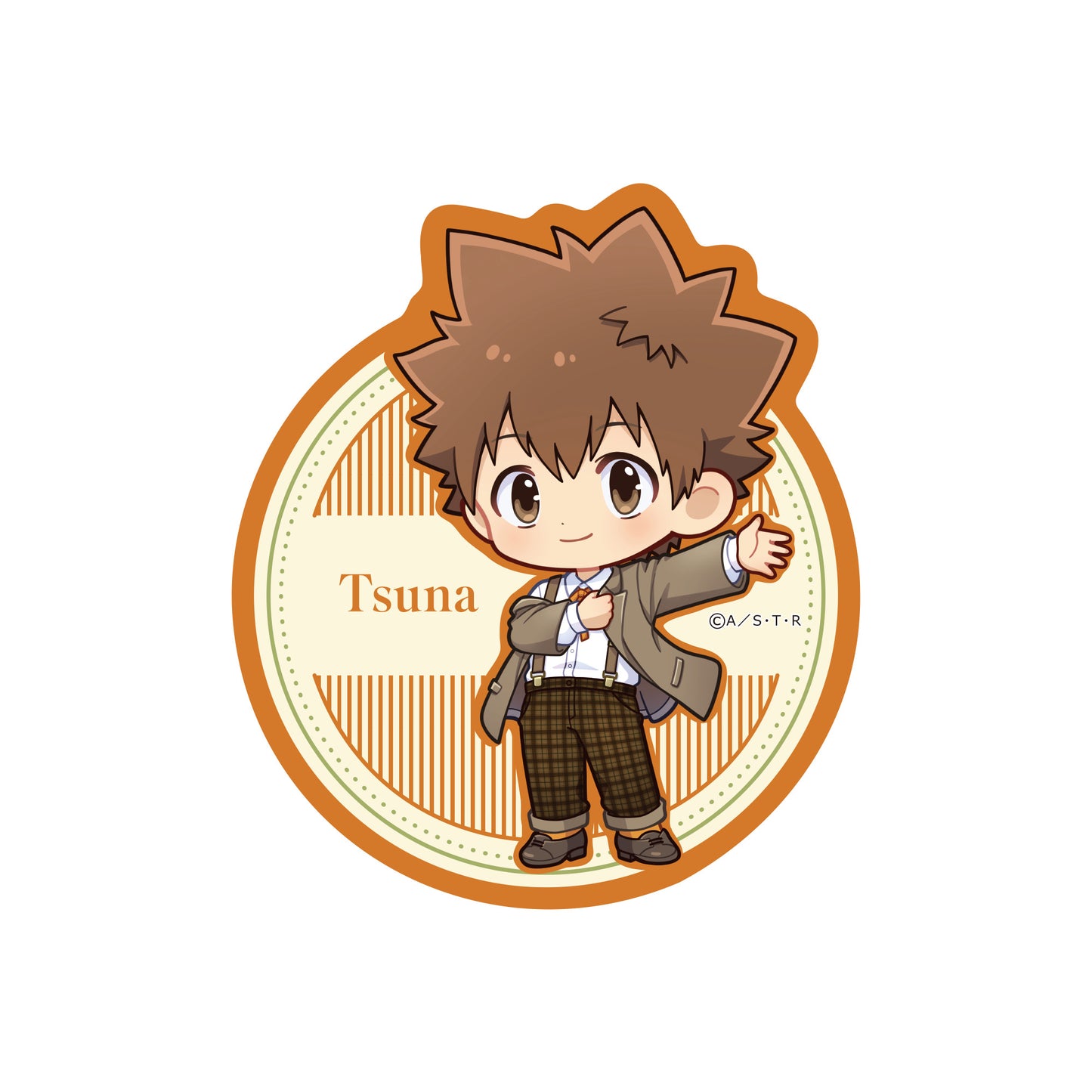 《家庭教師HITMAN REBORN!》椅子Ver. 貼紙套裝-澤田綱吉