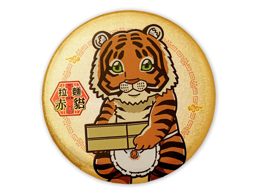 "Ramen Akaneko" Badge – Krishna